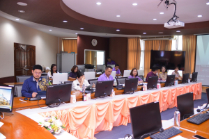 การประชุมสรุปการเตรียมการจัดประชุมที่อธิการบดี มรภ.ทั่วประเทศ