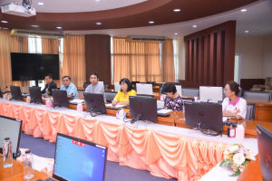 การประชุมสรุปการเตรียมการจัดประชุมที่อธิการบดี มรภ.ทั่วประเทศ