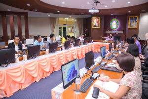 การประชุมสรุปการเตรียมการจัดประชุมที่อธิการบดี มรภ.ทั่วประเทศ