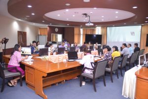 การประชุมสรุปการเตรียมการจัดประชุมที่อธิการบดี มรภ.ทั่วประเทศ