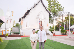 มรท. ร่วมพิธีวันวิสาขบูชา ประจำปี พ.ศ. 2567 ณ วัดเสาธงทอง