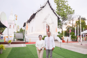 มรท. ร่วมพิธีวันวิสาขบูชา ประจำปี พ.ศ. 2567 ณ วัดเสาธงทอง