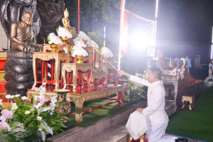 มรท. ร่วมพิธีวันวิสาขบูชา ประจำปี พ.ศ. 2567 ณ วัดเสาธงทอง