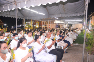 มรท. ร่วมพิธีวันวิสาขบูชา ประจำปี พ.ศ. 2567 ณ วัดเสาธงทอง