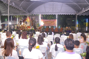มรท. ร่วมพิธีวันวิสาขบูชา ประจำปี พ.ศ. 2567 ณ วัดเสาธงทอง
