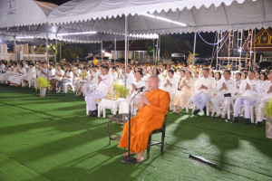 มรท. ร่วมพิธีวันวิสาขบูชา ประจำปี พ.ศ. 2567 ณ วัดเสาธงทอง