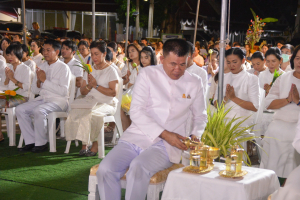 มรท. ร่วมพิธีวันวิสาขบูชา ประจำปี พ.ศ. 2567 ณ วัดเสาธงทอง