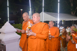 มรท. ร่วมพิธีวันวิสาขบูชา ประจำปี พ.ศ. 2567 ณ วัดเสาธงทอง
