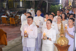 มรท. ร่วมพิธีวันวิสาขบูชา ประจำปี พ.ศ. 2567 ณ วัดเสาธงทอง
