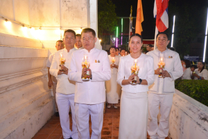มรท. ร่วมพิธีวันวิสาขบูชา ประจำปี พ.ศ. 2567 ณ วัดเสาธงทอง
