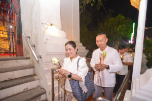 มรท. ร่วมพิธีวันวิสาขบูชา ประจำปี พ.ศ. 2567 ณ วัดเสาธงทอง