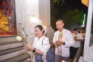มรท. ร่วมพิธีวันวิสาขบูชา ประจำปี พ.ศ. 2567 ณ วัดเสาธงทอง