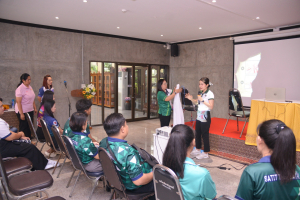 สำนักศิลปะและวัฒนธรรมจัดอบรมการเตรียมสถานที่สำหรับการอบรมสัมมนาและการตกแต่งนิทรรศการอย่างมืออาชีพ