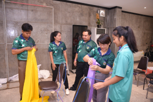 สำนักศิลปะและวัฒนธรรมจัดอบรมการเตรียมสถานที่สำหรับการอบรมสัมมนาและการตกแต่งนิทรรศการอย่างมืออาชีพ