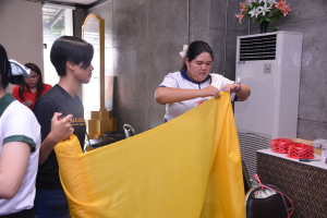 สำนักศิลปะและวัฒนธรรมจัดอบรมการเตรียมสถานที่สำหรับการอบรมสัมมนาและการตกแต่งนิทรรศการอย่างมืออาชีพ