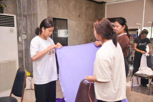 สำนักศิลปะและวัฒนธรรมจัดอบรมการเตรียมสถานที่สำหรับการอบรมสัมมนาและการตกแต่งนิทรรศการอย่างมืออาชีพ