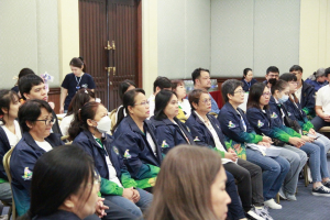 มรท. จัดอบรมหนึ่งวิสัยทัศน์ หนึ่งดวงใจ สานสัมพันธ์น้องพี่เทพสตรี สู่การพัฒนามหาวิทยาลัยที่ยั่งยืน รุ่นที่ 3