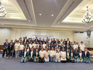 มรท. จัดอบรมหนึ่งวิสัยทัศน์ หนึ่งดวงใจ สานสัมพันธ์น้องพี่เทพสตรี สู่การพัฒนามหาวิทยาลัยที่ยั่งยืน รุ่นที่ 3