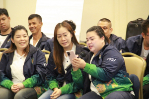 มรท. จัดอบรมหนึ่งวิสัยทัศน์ หนึ่งดวงใจ สานสัมพันธ์น้องพี่เทพสตรี สู่การพัฒนามหาวิทยาลัยที่ยั่งยืน รุ่นที่ 3