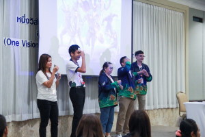 มรท. จัดอบรมหนึ่งวิสัยทัศน์ หนึ่งดวงใจ สานสัมพันธ์น้องพี่เทพสตรี สู่การพัฒนามหาวิทยาลัยที่ยั่งยืน รุ่นที่ 3