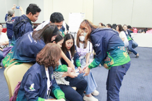 มรท. จัดอบรมหนึ่งวิสัยทัศน์ หนึ่งดวงใจ สานสัมพันธ์น้องพี่เทพสตรี สู่การพัฒนามหาวิทยาลัยที่ยั่งยืน รุ่นที่ 3