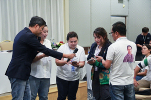มรท. จัดอบรมหนึ่งวิสัยทัศน์ หนึ่งดวงใจ สานสัมพันธ์น้องพี่เทพสตรี สู่การพัฒนามหาวิทยาลัยที่ยั่งยืน รุ่นที่ 3