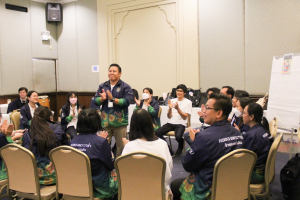 มรท. จัดอบรมหนึ่งวิสัยทัศน์ หนึ่งดวงใจ สานสัมพันธ์น้องพี่เทพสตรี สู่การพัฒนามหาวิทยาลัยที่ยั่งยืน รุ่นที่ 3