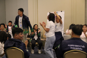 มรท. จัดอบรมหนึ่งวิสัยทัศน์ หนึ่งดวงใจ สานสัมพันธ์น้องพี่เทพสตรี สู่การพัฒนามหาวิทยาลัยที่ยั่งยืน รุ่นที่ 3