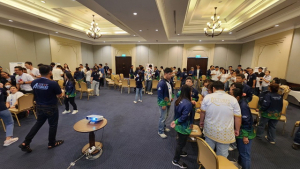 มรท. จัดอบรมหนึ่งวิสัยทัศน์ หนึ่งดวงใจ สานสัมพันธ์น้องพี่เทพสตรี สู่การพัฒนามหาวิทยาลัยที่ยั่งยืน รุ่นที่ 3