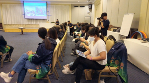 มรท. จัดอบรมหนึ่งวิสัยทัศน์ หนึ่งดวงใจ สานสัมพันธ์น้องพี่เทพสตรี สู่การพัฒนามหาวิทยาลัยที่ยั่งยืน รุ่นที่ 3