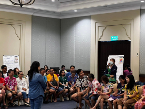 มรท. จัดอบรมหนึ่งวิสัยทัศน์ หนึ่งดวงใจ สานสัมพันธ์น้องพี่เทพสตรี สู่การพัฒนามหาวิทยาลัยที่ยั่งยืน รุ่นที่ 3