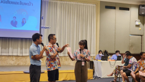 มรท. จัดอบรมหนึ่งวิสัยทัศน์ หนึ่งดวงใจ สานสัมพันธ์น้องพี่เทพสตรี สู่การพัฒนามหาวิทยาลัยที่ยั่งยืน รุ่นที่ 3