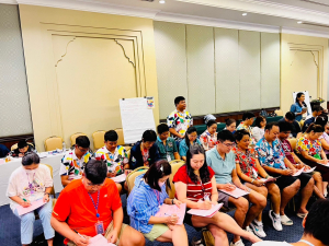 มรท. จัดอบรมหนึ่งวิสัยทัศน์ หนึ่งดวงใจ สานสัมพันธ์น้องพี่เทพสตรี สู่การพัฒนามหาวิทยาลัยที่ยั่งยืน รุ่นที่ 3