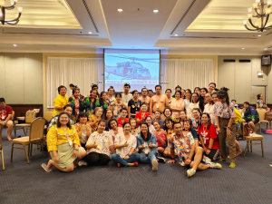 มรท. จัดอบรมหนึ่งวิสัยทัศน์ หนึ่งดวงใจ สานสัมพันธ์น้องพี่เทพสตรี สู่การพัฒนามหาวิทยาลัยที่ยั่งยืน รุ่นที่ 3