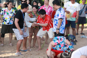 มรท. จัดอบรมหนึ่งวิสัยทัศน์ หนึ่งดวงใจ สานสัมพันธ์น้องพี่เทพสตรี สู่การพัฒนามหาวิทยาลัยที่ยั่งยืน รุ่นที่ 3