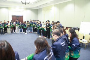 มรท. จัดอบรมหนึ่งวิสัยทัศน์ หนึ่งดวงใจ สานสัมพันธ์น้องพี่เทพสตรี สู่การพัฒนามหาวิทยาลัยที่ยั่งยืน รุ่นที่ 3