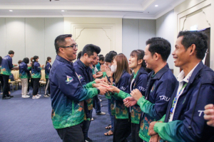 มรท. จัดอบรมหนึ่งวิสัยทัศน์ หนึ่งดวงใจ สานสัมพันธ์น้องพี่เทพสตรี สู่การพัฒนามหาวิทยาลัยที่ยั่งยืน รุ่นที่ 3