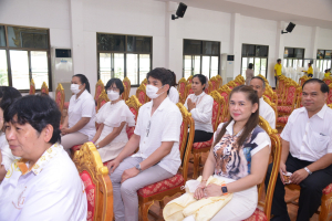 มรภ.เทพสตรี ร่วมพิธีเจริญพระพุทธมนต์เฉลิมพระเกียรติ ถวายพระพรชัยมงคลแด่ พระบาทสมเด็จพระเจ้าอยู่หัว เนื่องในโอกาสมหามงคลเฉลิมพระชนมพรรษา 6 รอบ 28 กรกฎาคม 2567 ครั้งที่ 5
