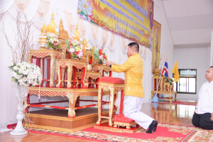 มรภ.เทพสตรี ร่วมพิธีเจริญพระพุทธมนต์เฉลิมพระเกียรติ ถวายพระพรชัยมงคลแด่ พระบาทสมเด็จพระเจ้าอยู่หัว เนื่องในโอกาสมหามงคลเฉลิมพระชนมพรรษา 6 รอบ 28 กรกฎาคม 2567 ครั้งที่ 5