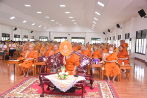 มรภ.เทพสตรี ร่วมพิธีเจริญพระพุทธมนต์เฉลิมพระเกียรติ ถวายพระพรชัยมงคลแด่ พระบาทสมเด็จพระเจ้าอยู่หัว เนื่องในโอกาสมหามงคลเฉลิมพระชนมพรรษา 6 รอบ 28 กรกฎาคม 2567 ครั้งที่ 5