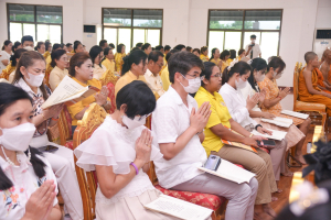 มรภ.เทพสตรี ร่วมพิธีเจริญพระพุทธมนต์เฉลิมพระเกียรติ ถวายพระพรชัยมงคลแด่ พระบาทสมเด็จพระเจ้าอยู่หัว เนื่องในโอกาสมหามงคลเฉลิมพระชนมพรรษา 6 รอบ 28 กรกฎาคม 2567 ครั้งที่ 5