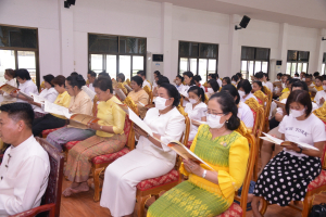 มรภ.เทพสตรี ร่วมพิธีเจริญพระพุทธมนต์เฉลิมพระเกียรติ ถวายพระพรชัยมงคลแด่ พระบาทสมเด็จพระเจ้าอยู่หัว เนื่องในโอกาสมหามงคลเฉลิมพระชนมพรรษา 6 รอบ 28 กรกฎาคม 2567 ครั้งที่ 5