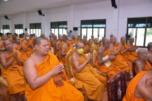 มรภ.เทพสตรี ร่วมพิธีเจริญพระพุทธมนต์เฉลิมพระเกียรติ ถวายพระพรชัยมงคลแด่ พระบาทสมเด็จพระเจ้าอยู่หัว เนื่องในโอกาสมหามงคลเฉลิมพระชนมพรรษา 6 รอบ 28 กรกฎาคม 2567 ครั้งที่ 5