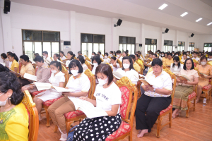 มรภ.เทพสตรี ร่วมพิธีเจริญพระพุทธมนต์เฉลิมพระเกียรติ ถวายพระพรชัยมงคลแด่ พระบาทสมเด็จพระเจ้าอยู่หัว เนื่องในโอกาสมหามงคลเฉลิมพระชนมพรรษา 6 รอบ 28 กรกฎาคม 2567 ครั้งที่ 5