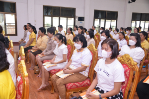 มรภ.เทพสตรี ร่วมพิธีเจริญพระพุทธมนต์เฉลิมพระเกียรติ ถวายพระพรชัยมงคลแด่ พระบาทสมเด็จพระเจ้าอยู่หัว เนื่องในโอกาสมหามงคลเฉลิมพระชนมพรรษา 6 รอบ 28 กรกฎาคม 2567 ครั้งที่ 5