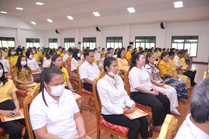 มรภ.เทพสตรี ร่วมพิธีเจริญพระพุทธมนต์เฉลิมพระเกียรติ ถวายพระพรชัยมงคลแด่ พระบาทสมเด็จพระเจ้าอยู่หัว เนื่องในโอกาสมหามงคลเฉลิมพระชนมพรรษา 6 รอบ 28 กรกฎาคม 2567 ครั้งที่ 5
