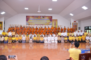 มรภ.เทพสตรี ร่วมพิธีเจริญพระพุทธมนต์เฉลิมพระเกียรติ ถวายพระพรชัยมงคลแด่ พระบาทสมเด็จพระเจ้าอยู่หัว เนื่องในโอกาสมหามงคลเฉลิมพระชนมพรรษา 6 รอบ 28 กรกฎาคม 2567 ครั้งที่ 5
