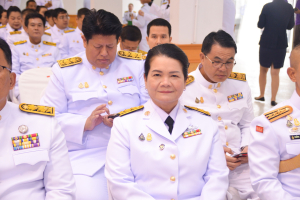 อธิการบดี คณะผู้บริหาร และบุคลากร ร่วมพิธีวันเฉลิมพระชนมพรรษาสมเด็จพระนางเจ้าฯ พระบรมราชินี
