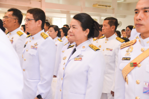 อธิการบดี คณะผู้บริหาร และบุคลากร ร่วมพิธีวันเฉลิมพระชนมพรรษาสมเด็จพระนางเจ้าฯ พระบรมราชินี