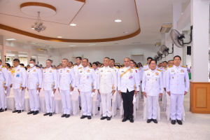 อธิการบดี คณะผู้บริหาร และบุคลากร ร่วมพิธีวันเฉลิมพระชนมพรรษาสมเด็จพระนางเจ้าฯ พระบรมราชินี